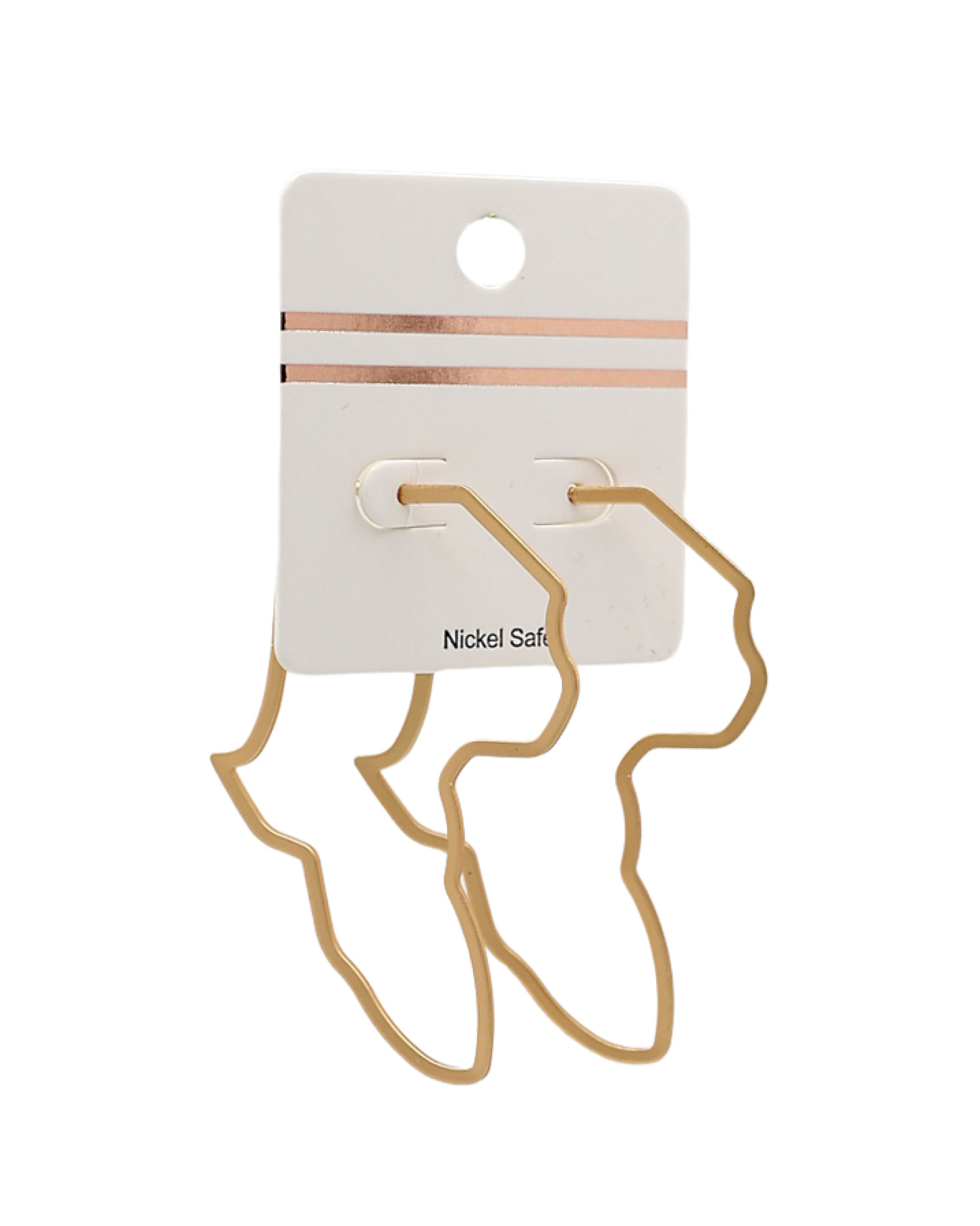 Africa Hoop Earrings