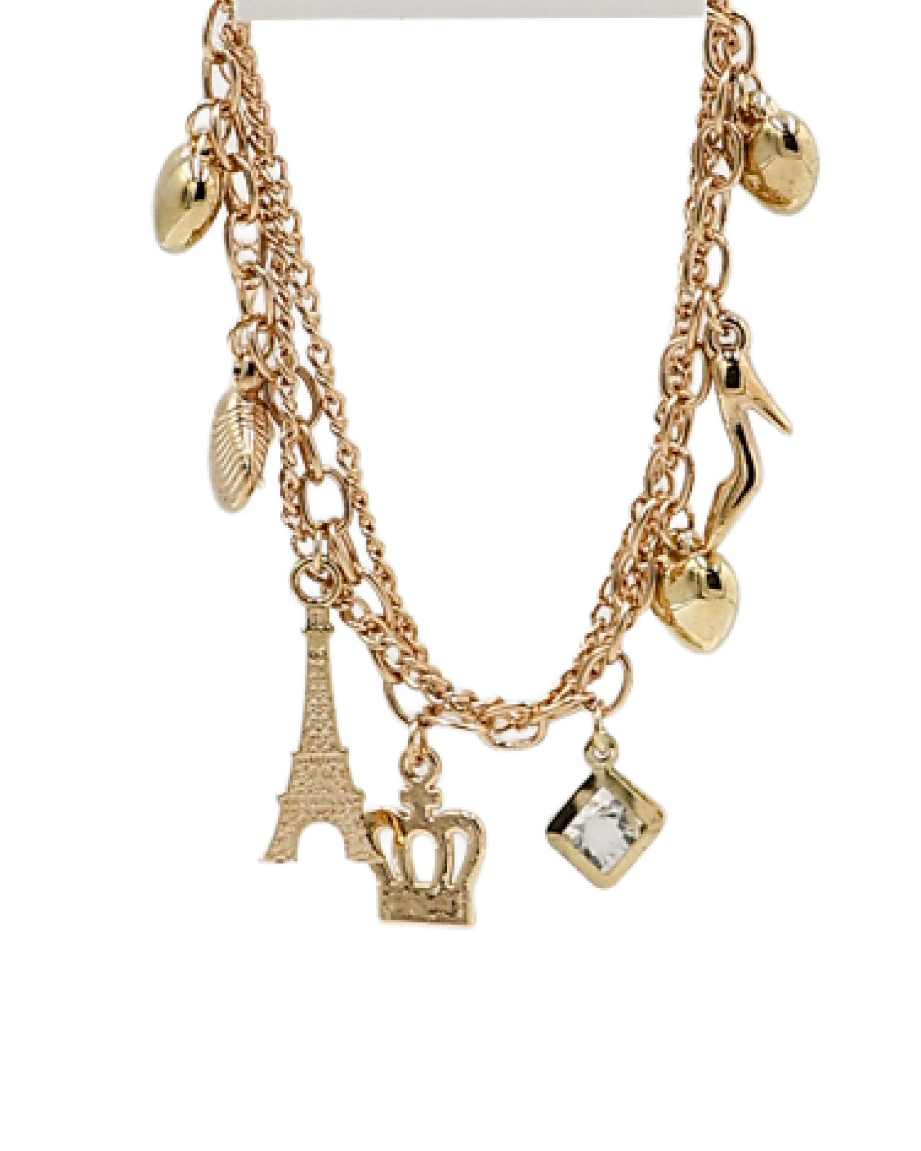Gold Charm Bracelet