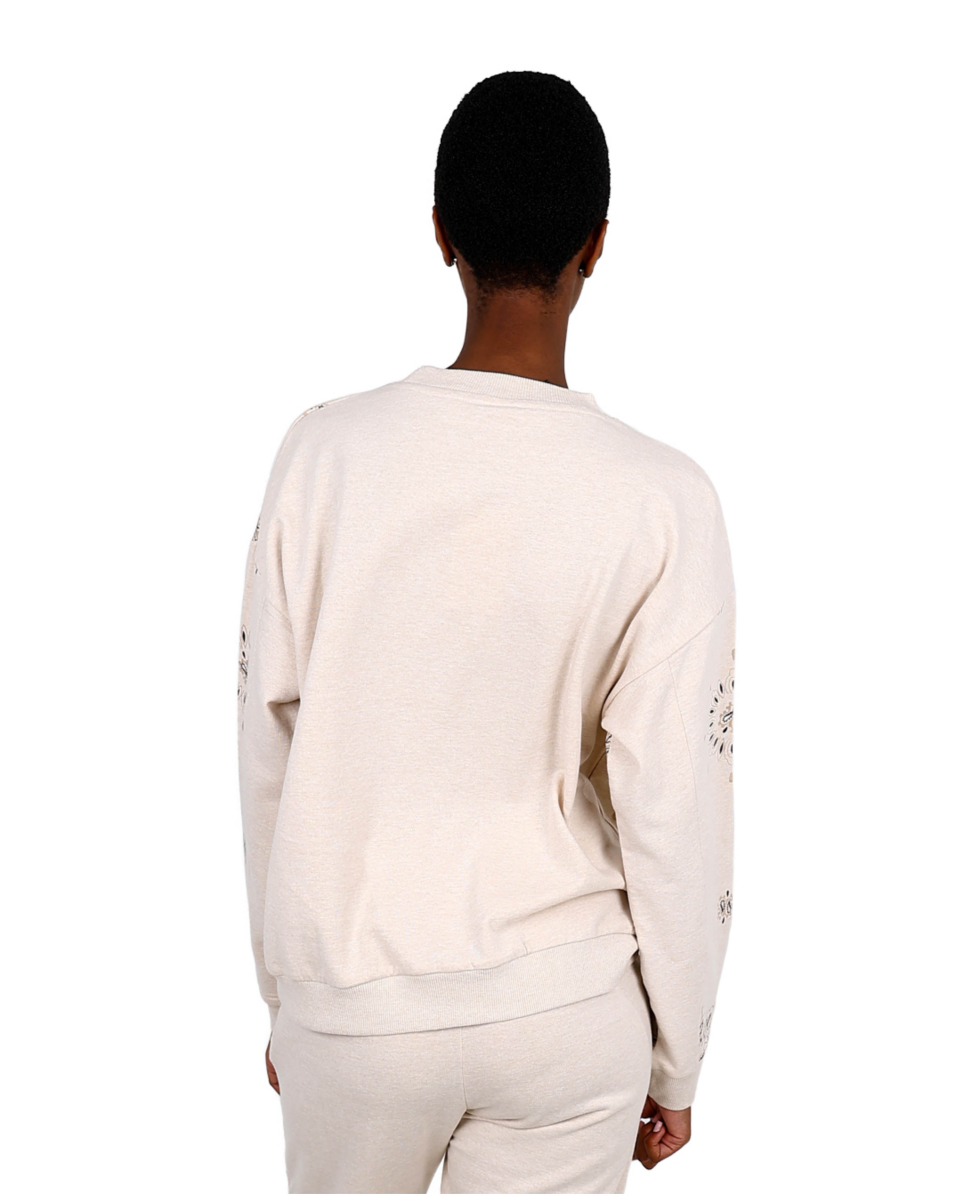 K PRINTED SWEATER