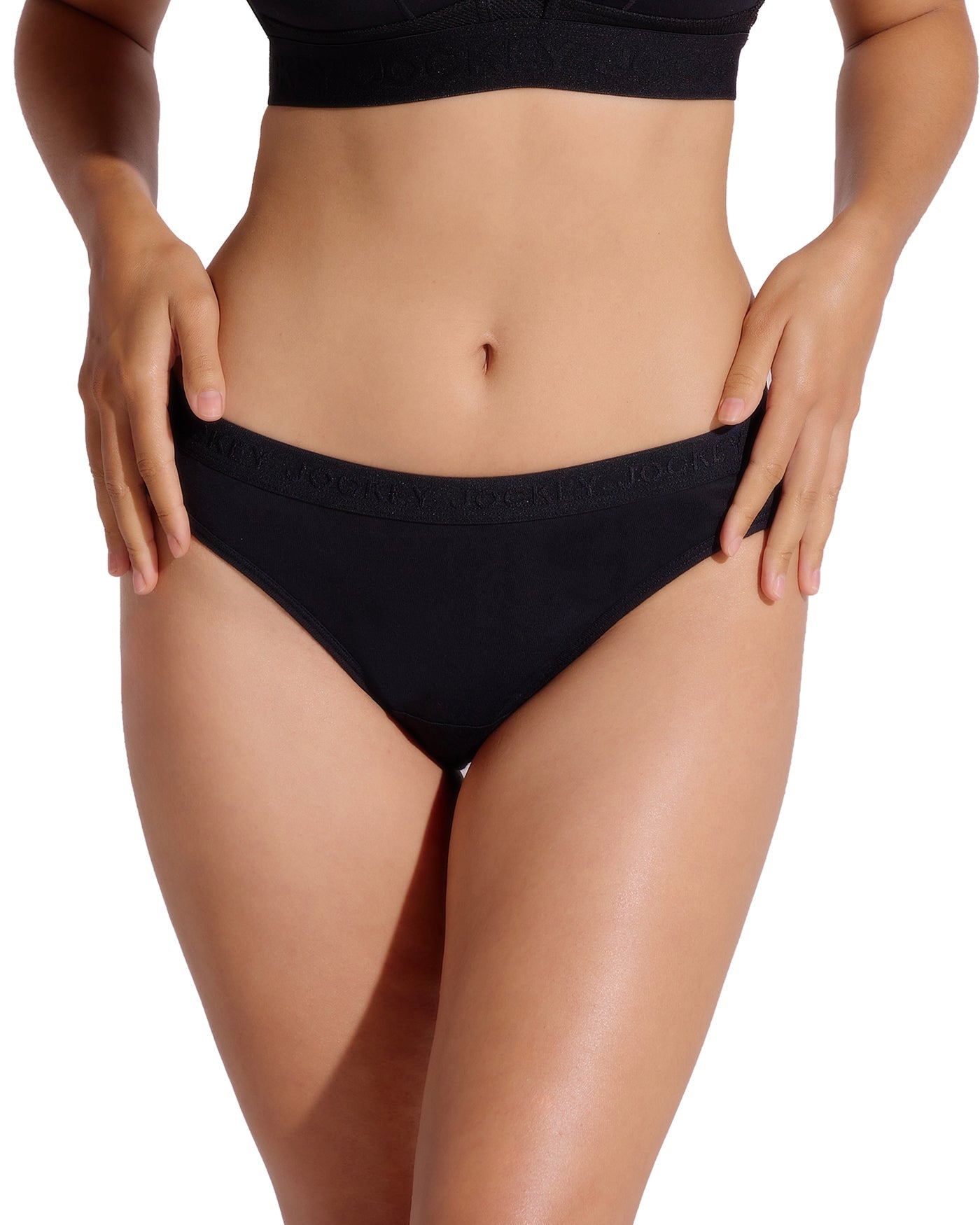 Ladies Jockey 5 Pack Taupe & Blush Bikini Panties