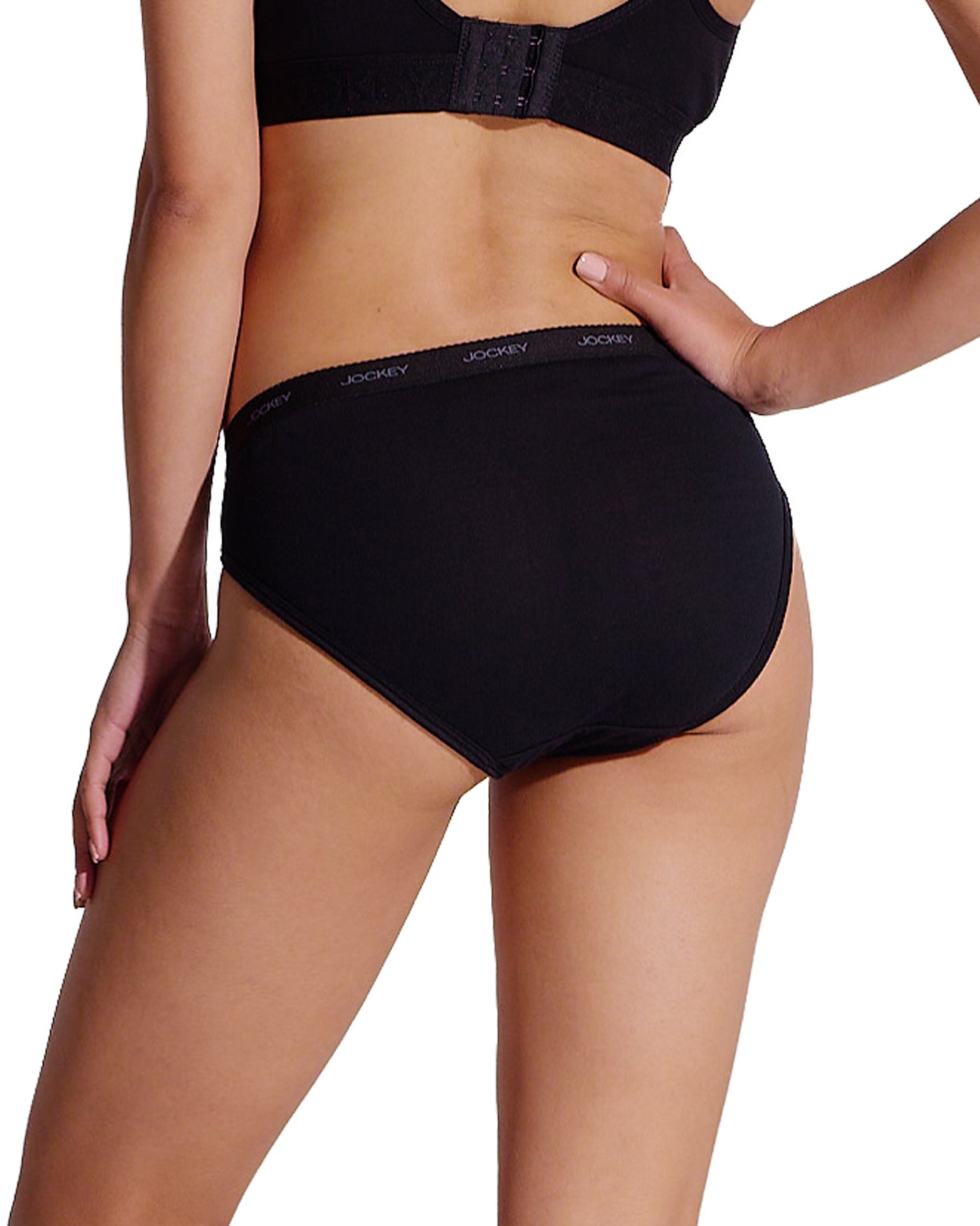 Ladies Jockey® 5 Pack Cream & Blush Bikini Panties