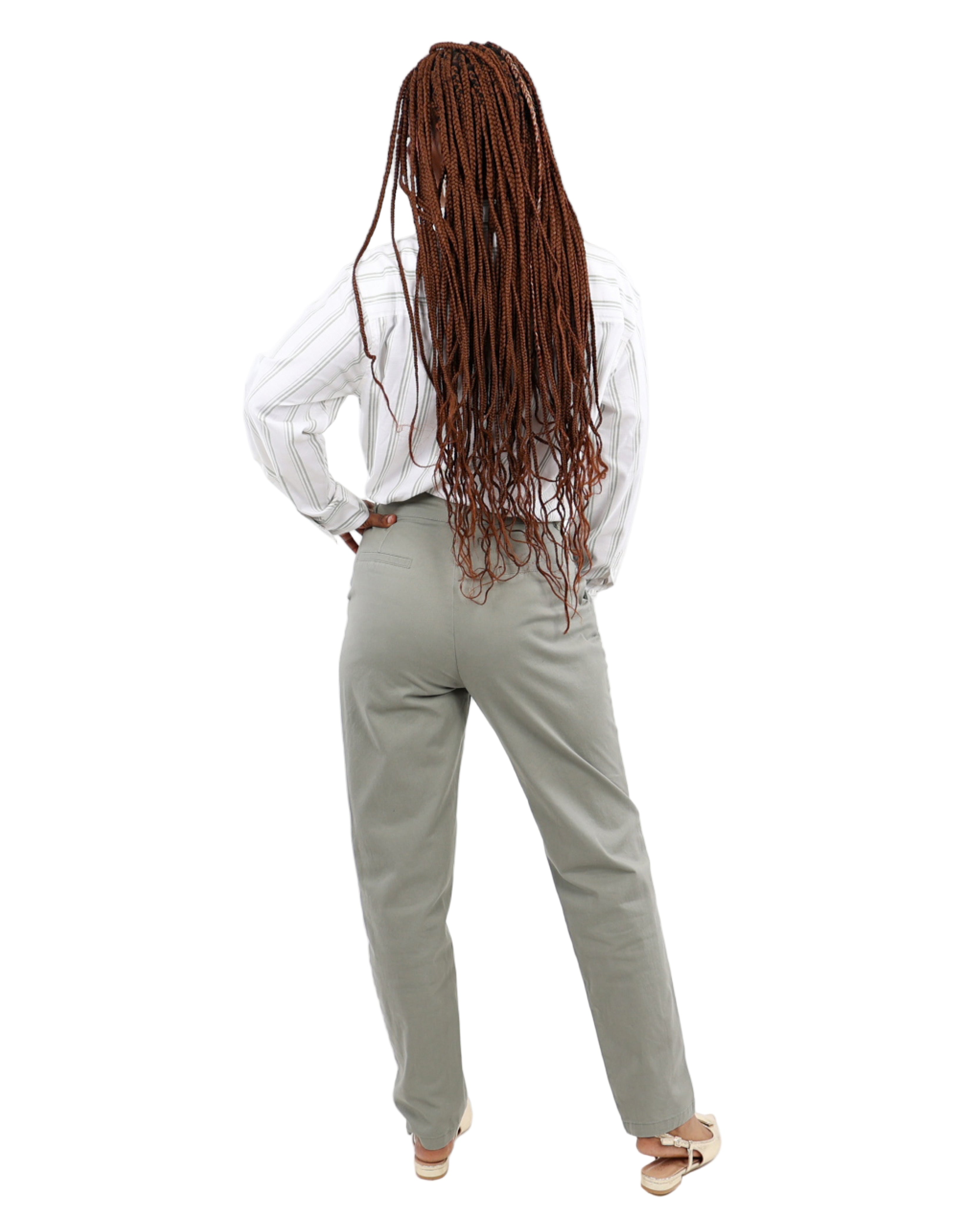Pleat Detail Chino