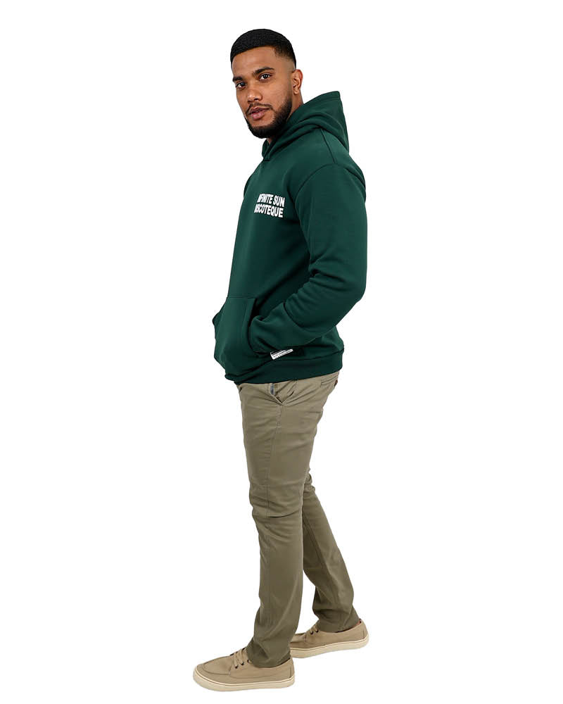 Bottle Green Infinite Fleece Hoodie