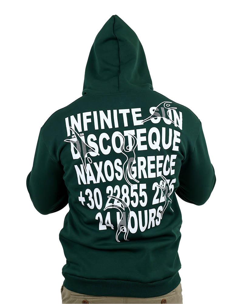 Bottle Green Infinite Fleece Hoodie
