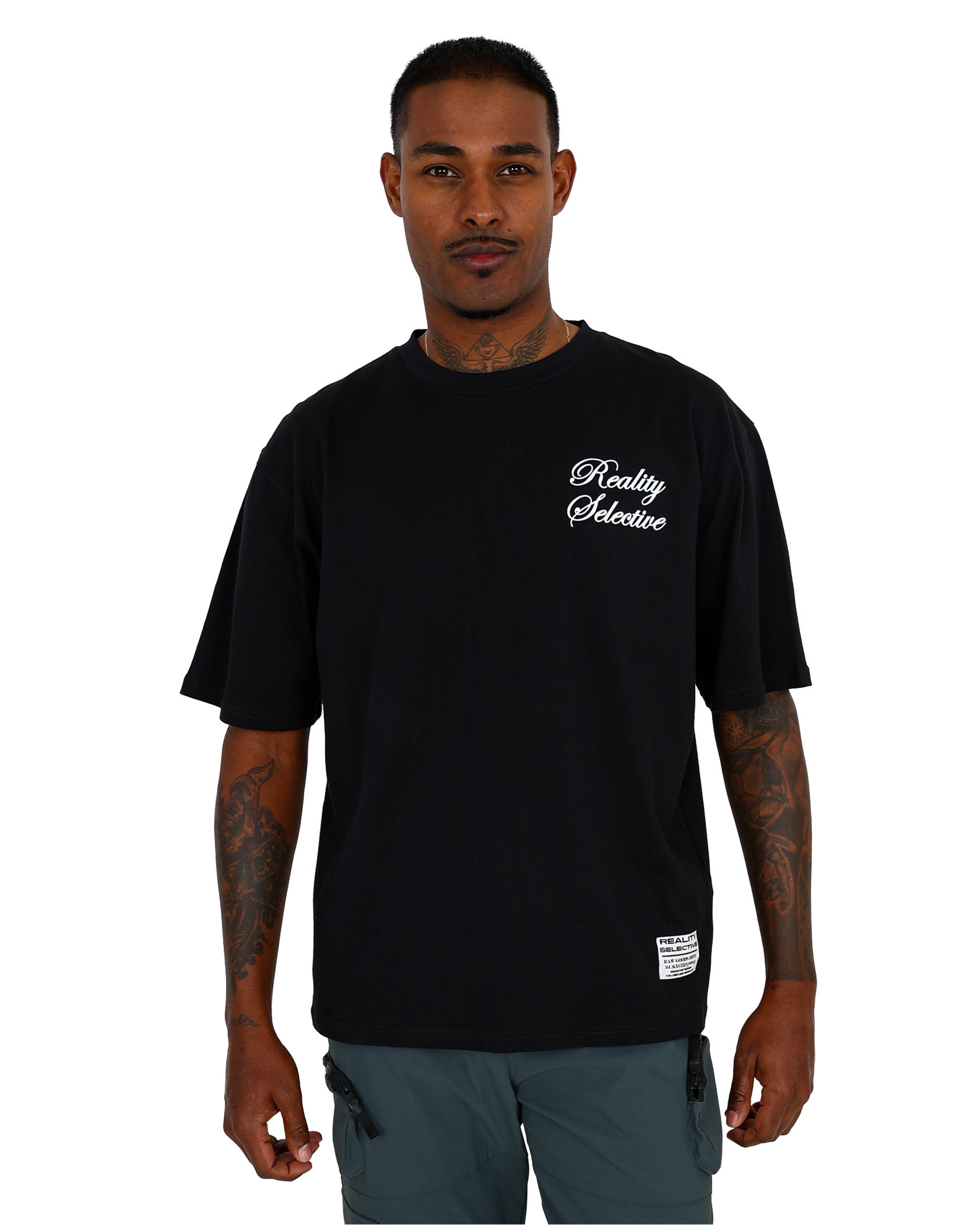 Short Sleeve Black Oversized California Graphic T-Shirt