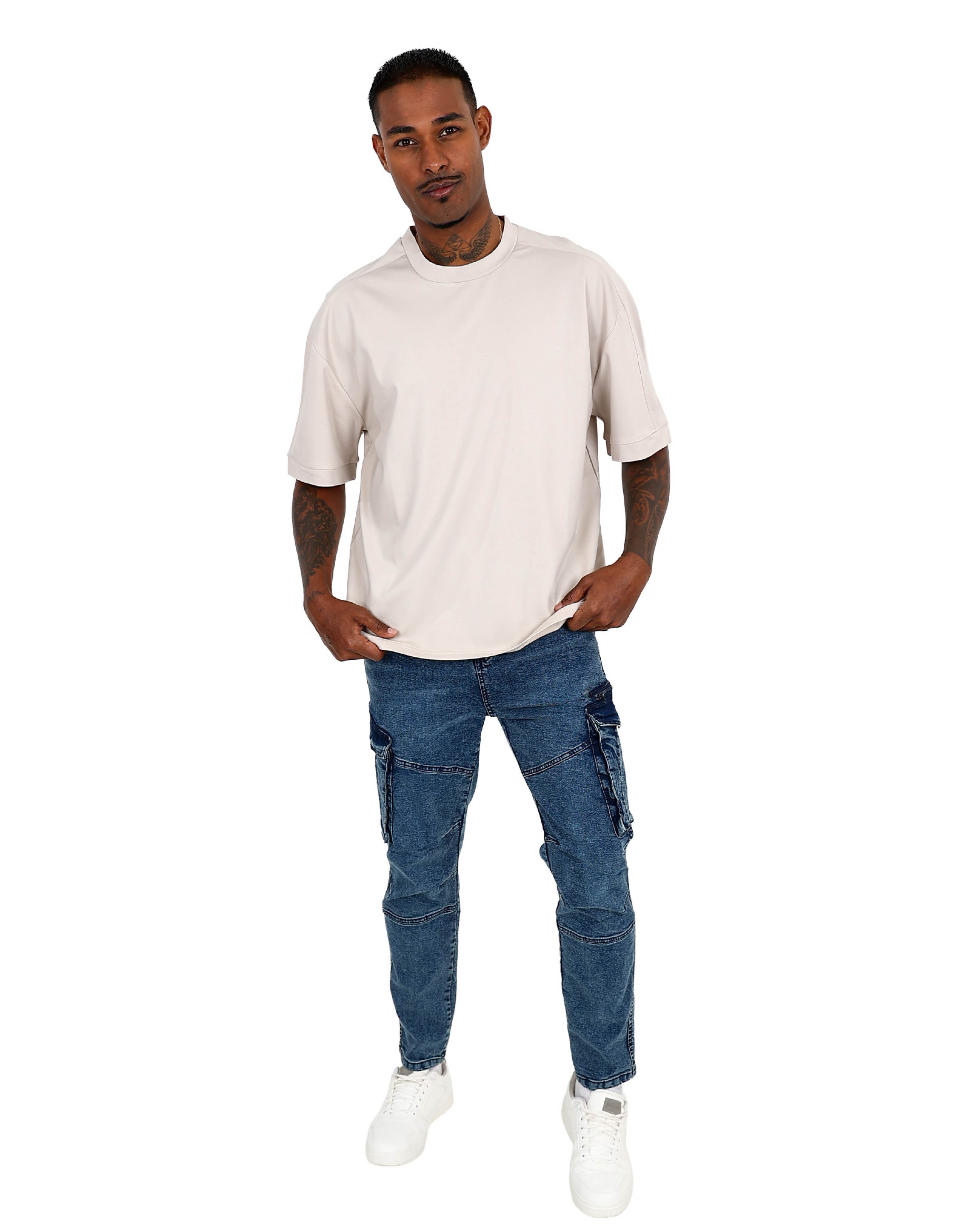 Short Sleeve Classic Stone Interlock T-Shirt