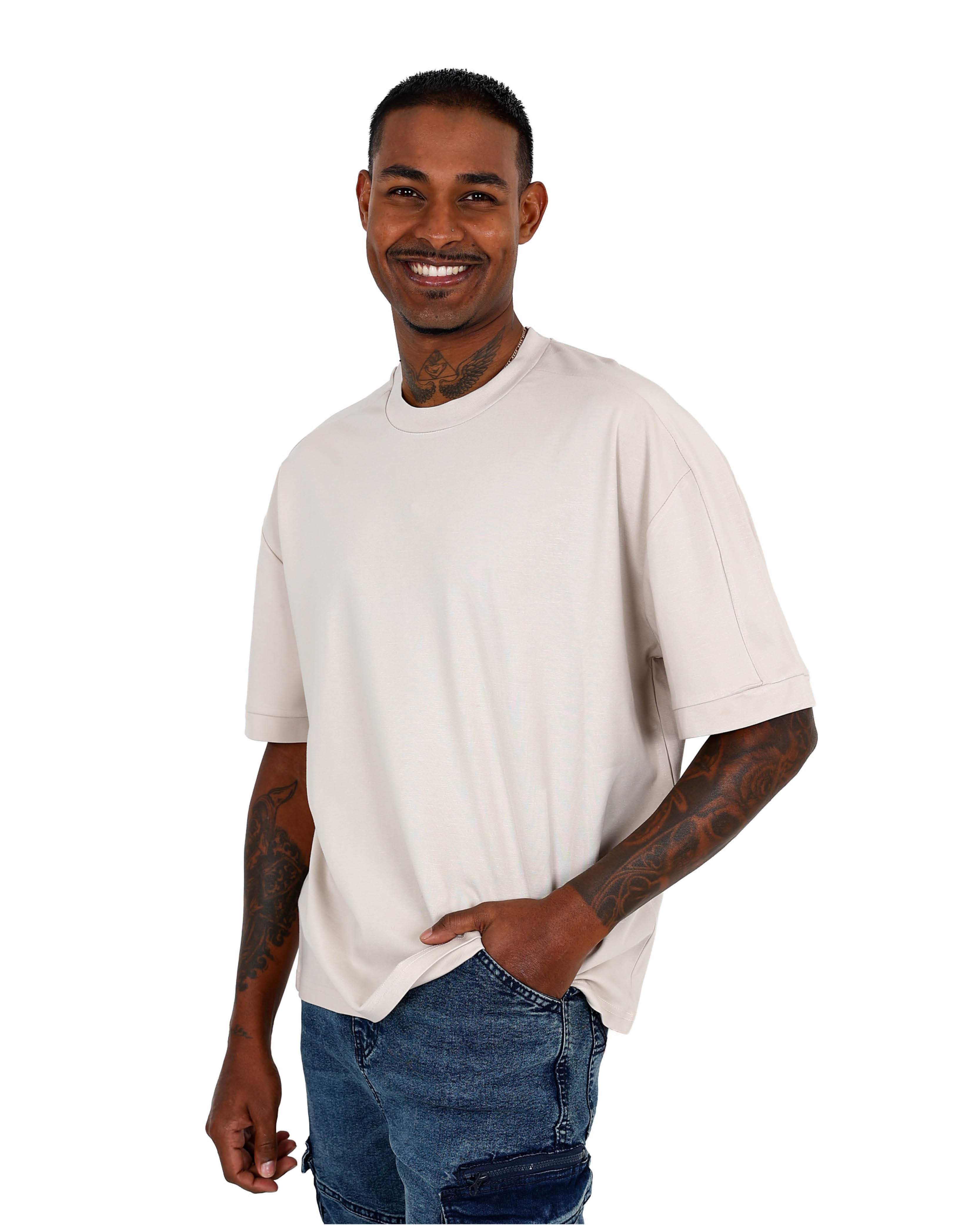 Short Sleeve Classic Stone Interlock T-Shirt