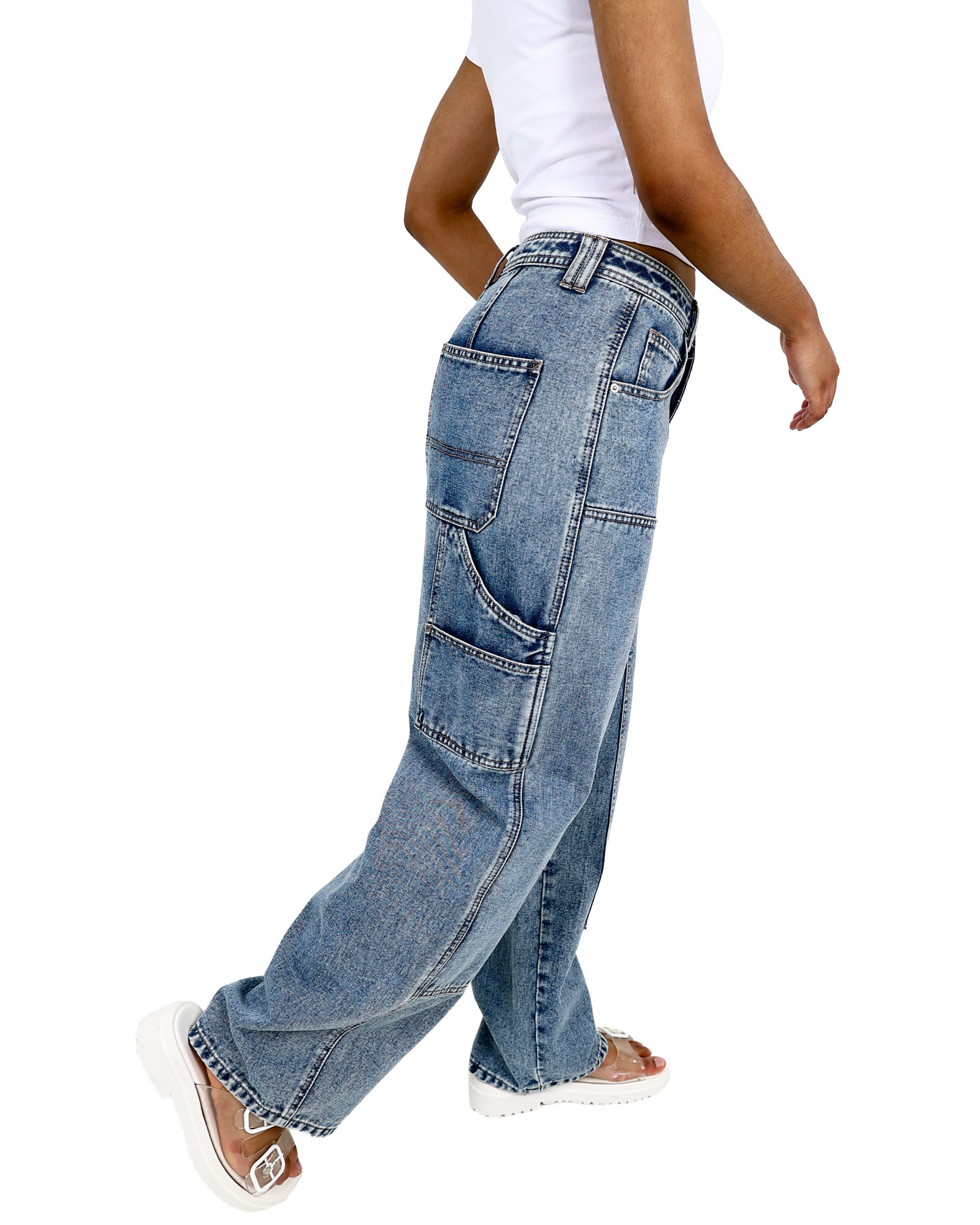 Blue Carpenter Denim Jeans