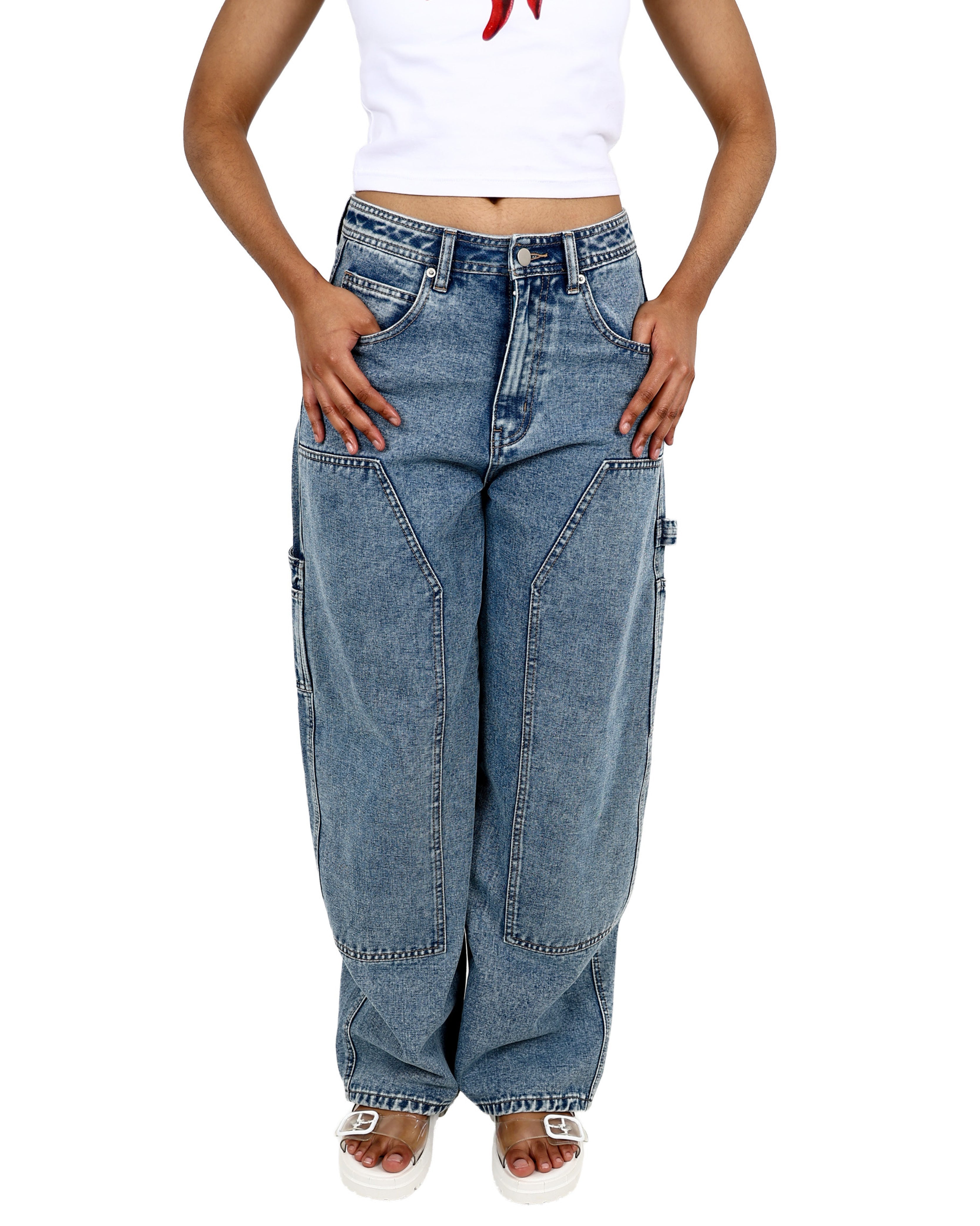 Blue Carpenter Denim Jeans