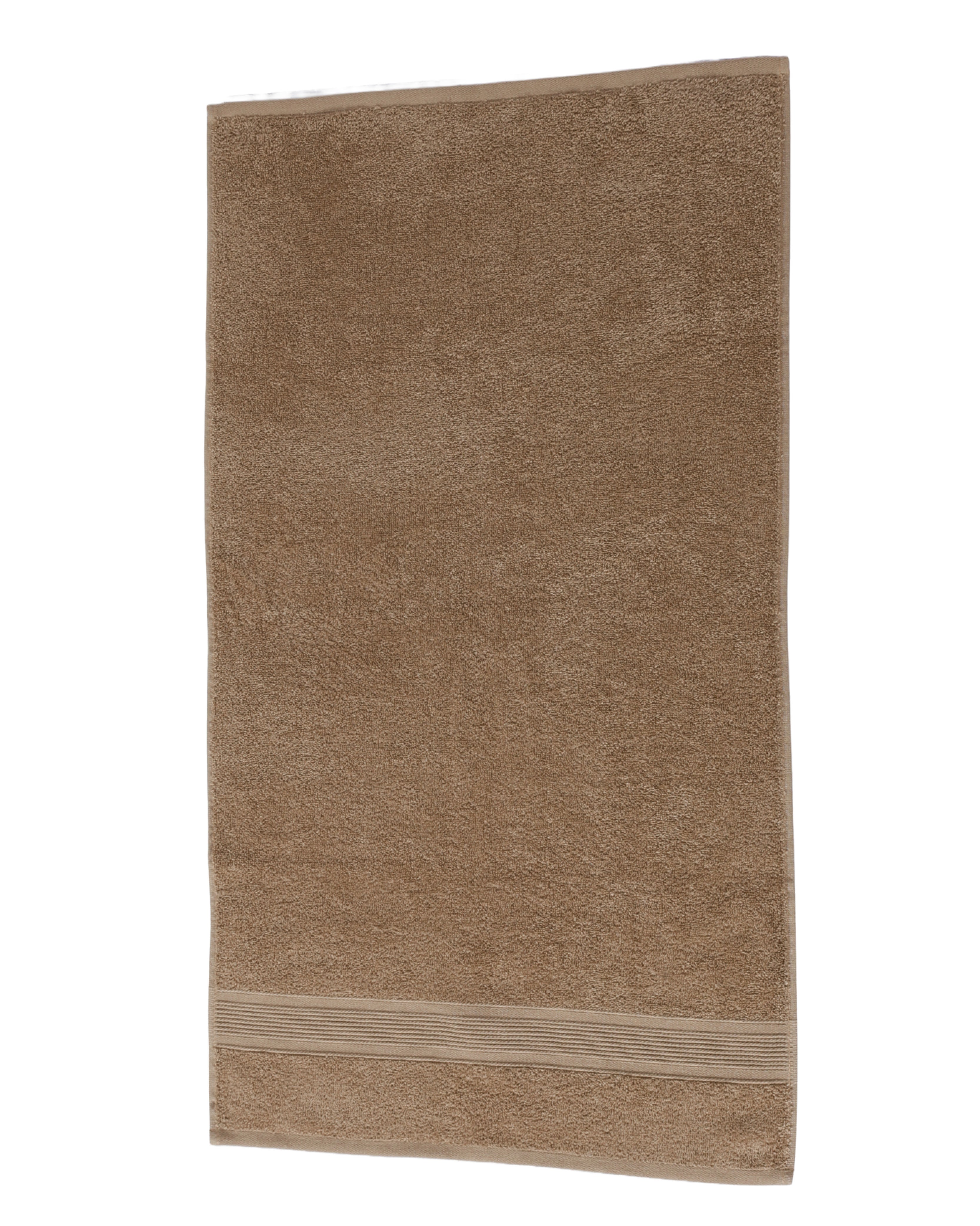 Taupe Amari Cotton Guest Towel