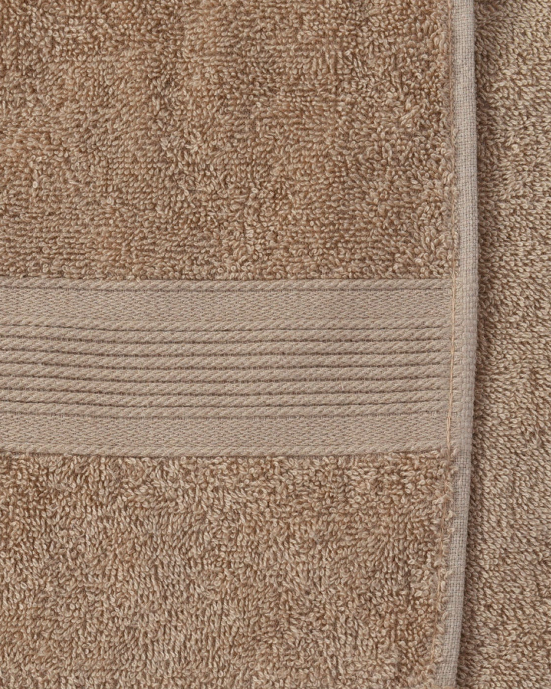 Taupe Amari Cotton Guest Towel