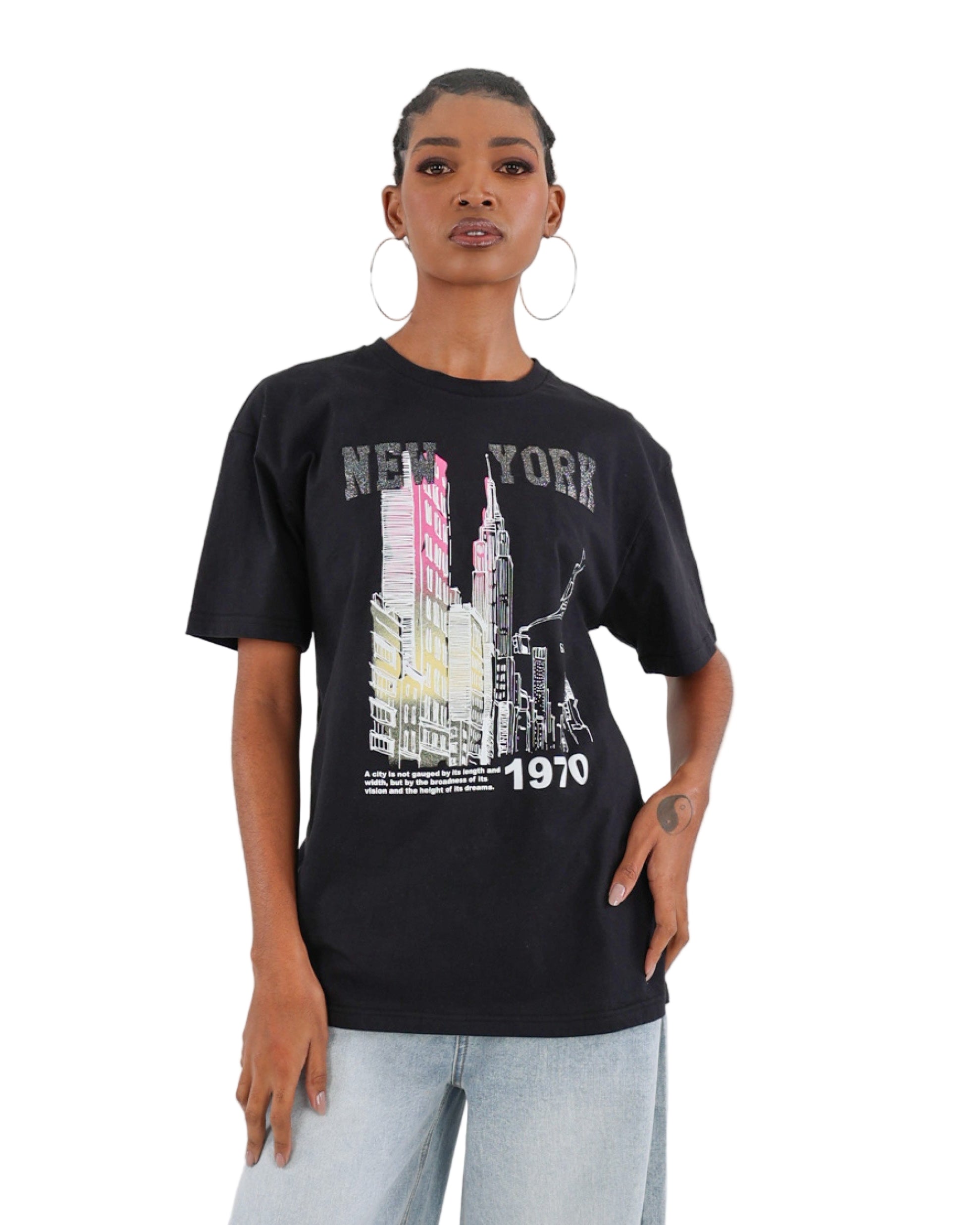 Short Sleeve New York Graphic T-Shirt