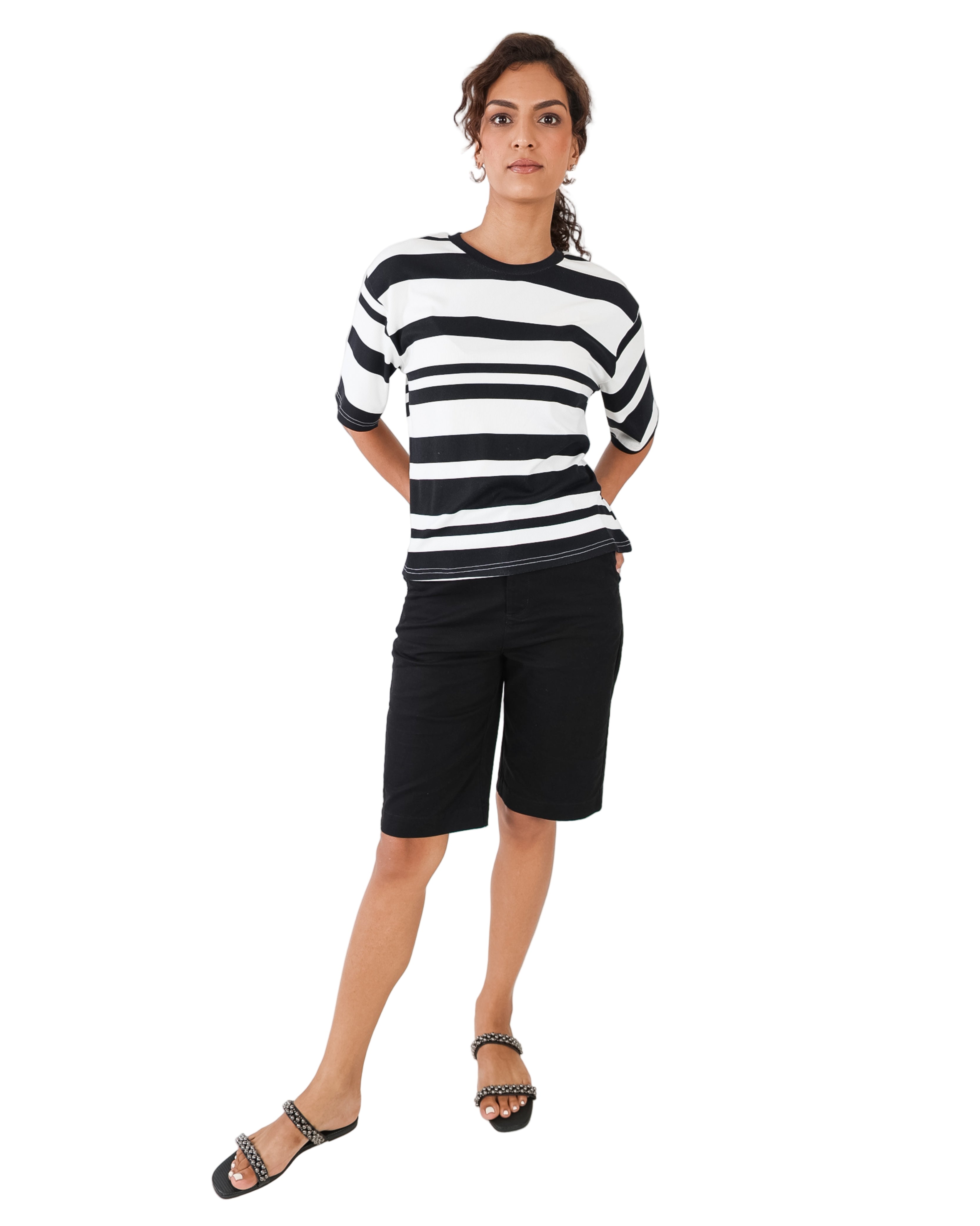 Black Chino Shorts