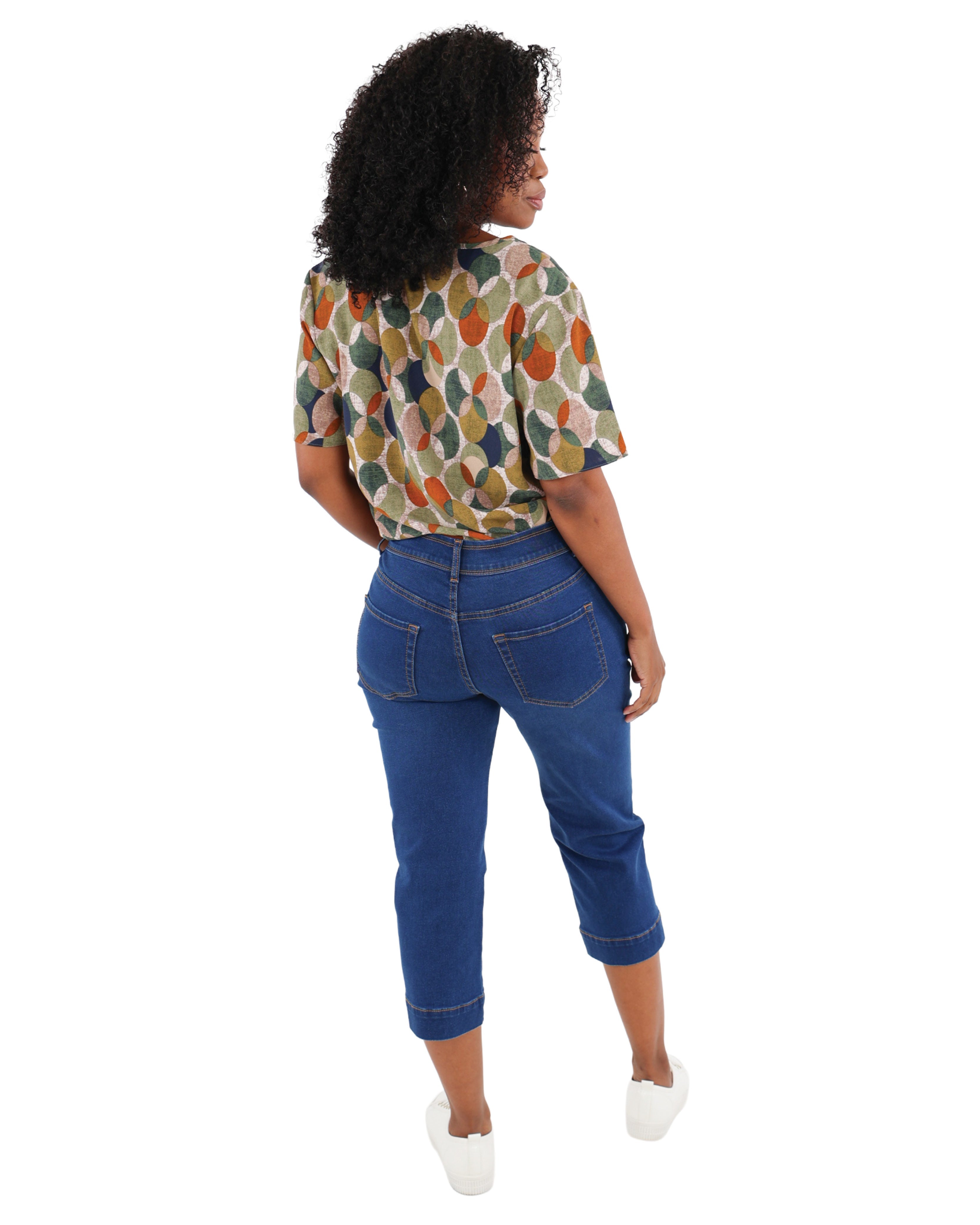 Medium Indigo Denim Bermuda Shorts