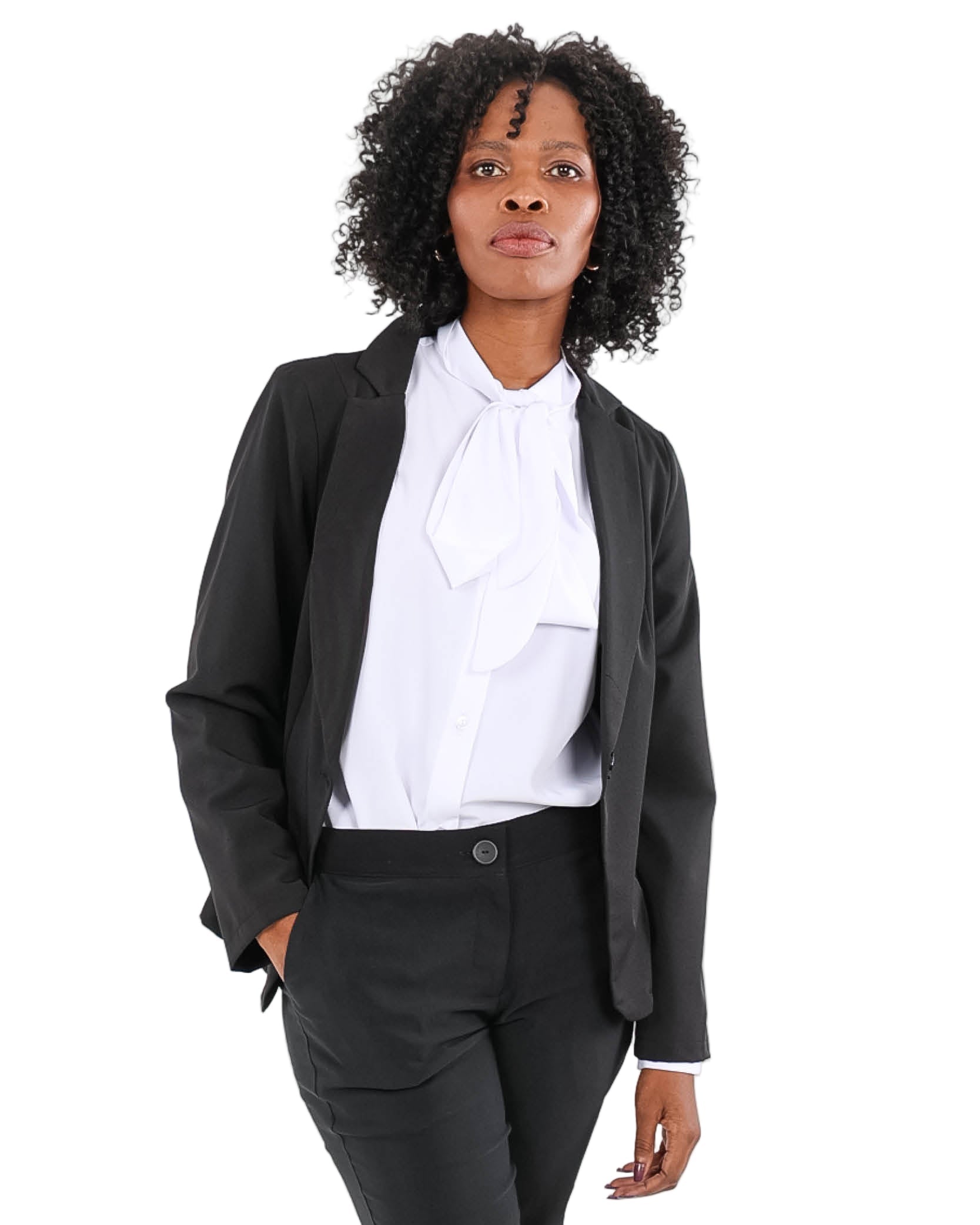 Classic Black Formal Blazer