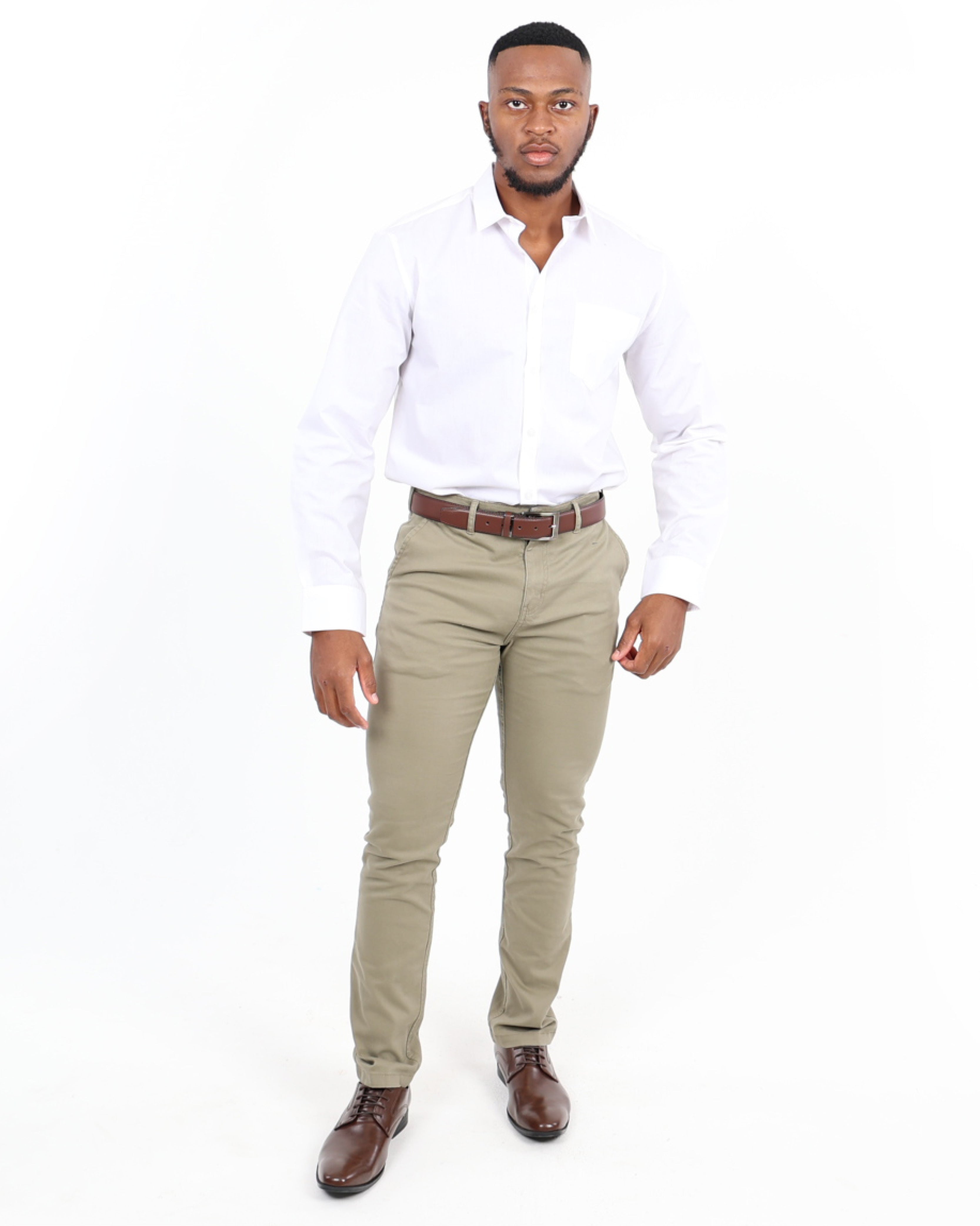 Sage Stretch Skinny Fit Chinos
