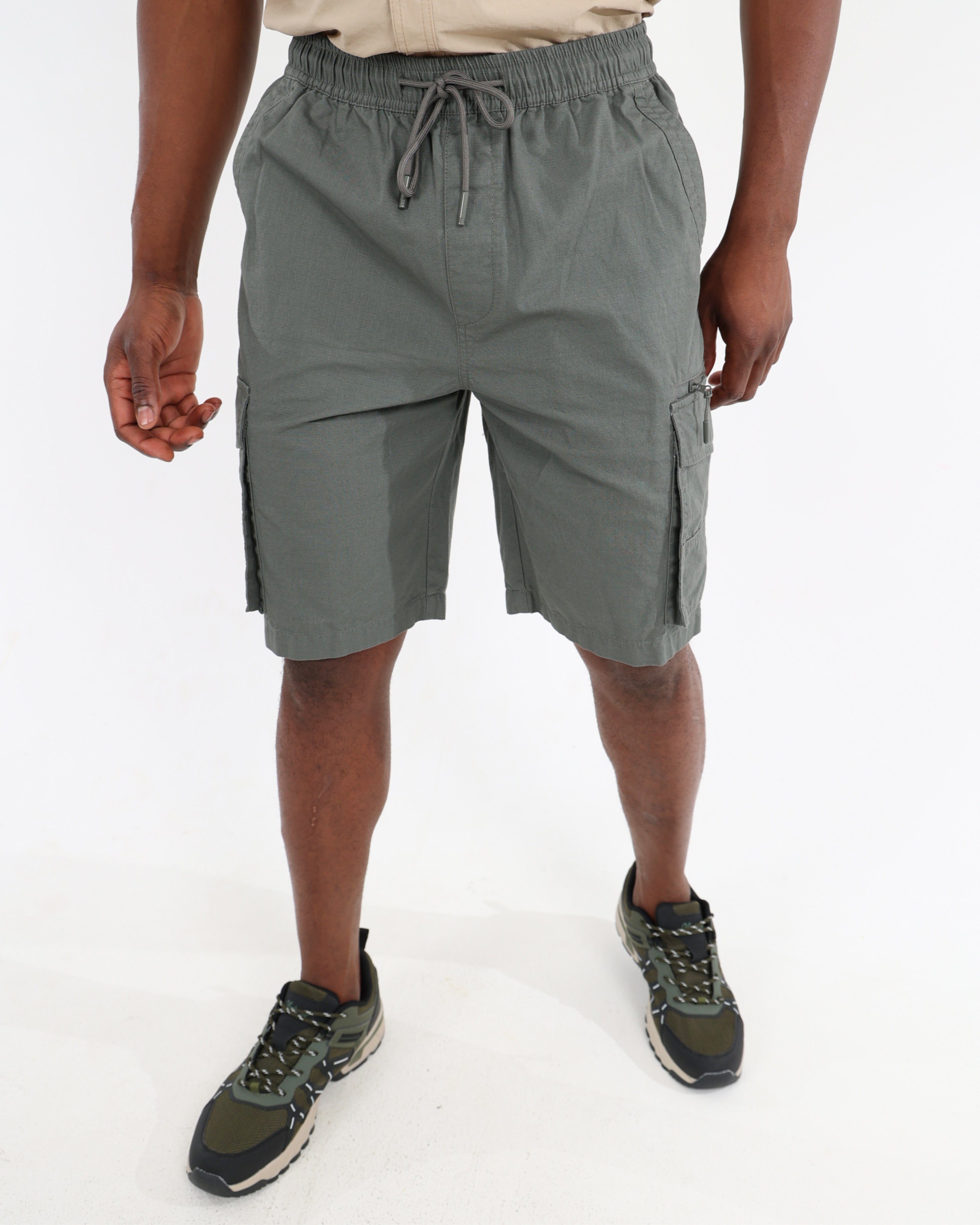 Okavango Outdoor Pull Up Fatigue Cargo Shorts