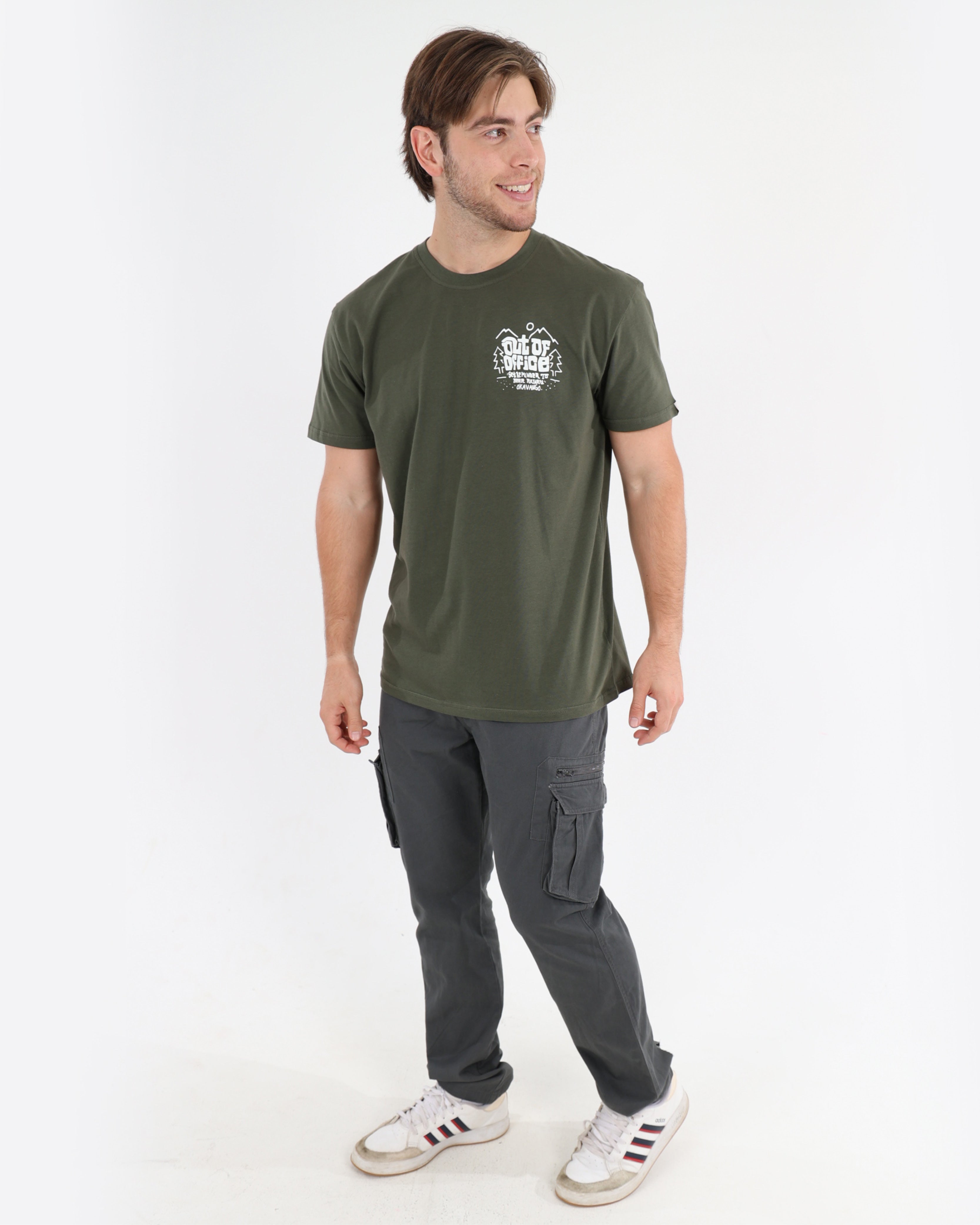 Okavango Charcoal Twill Outdoor Cargo Pants