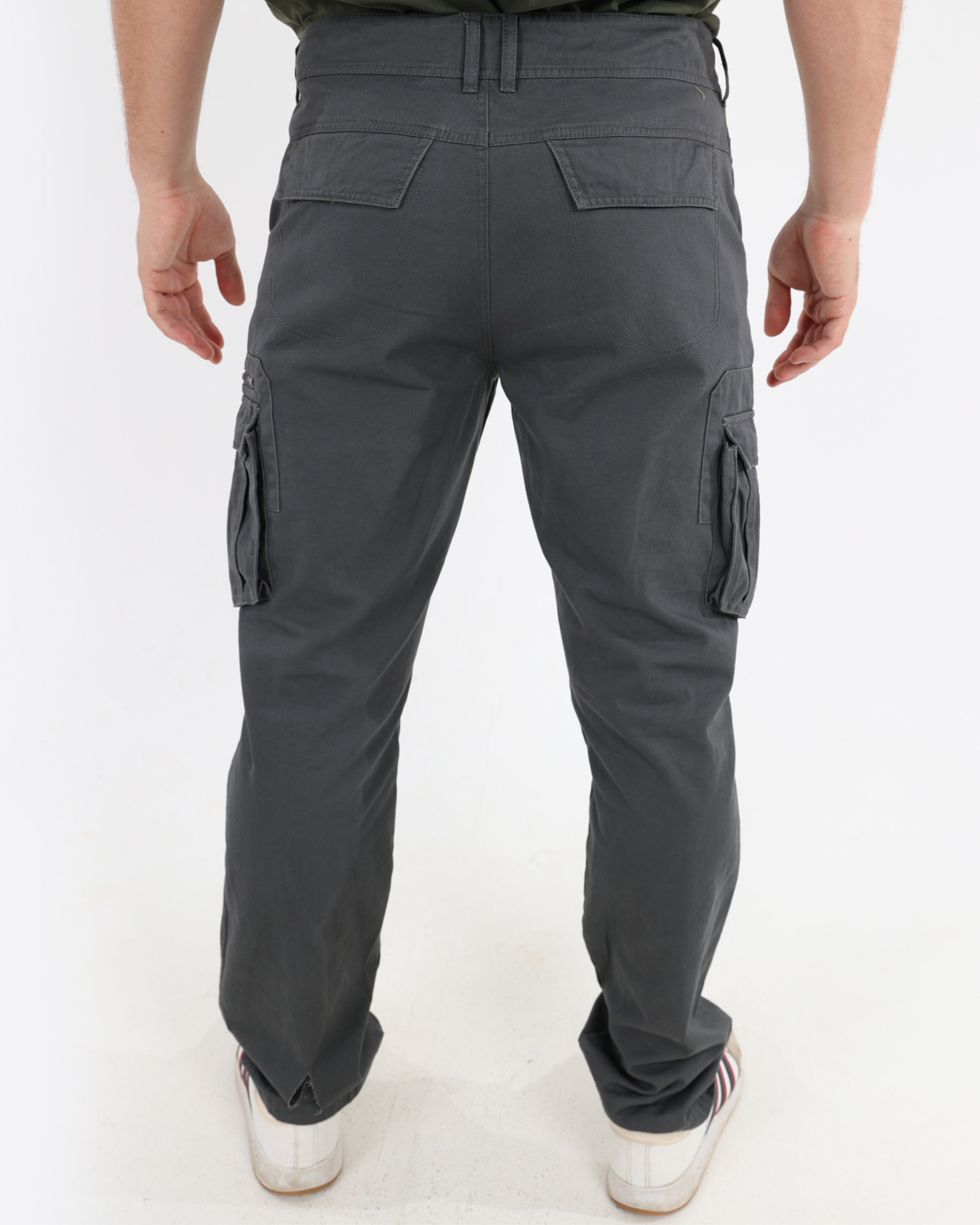 Okavango Charcoal Twill Outdoor Cargo Pants