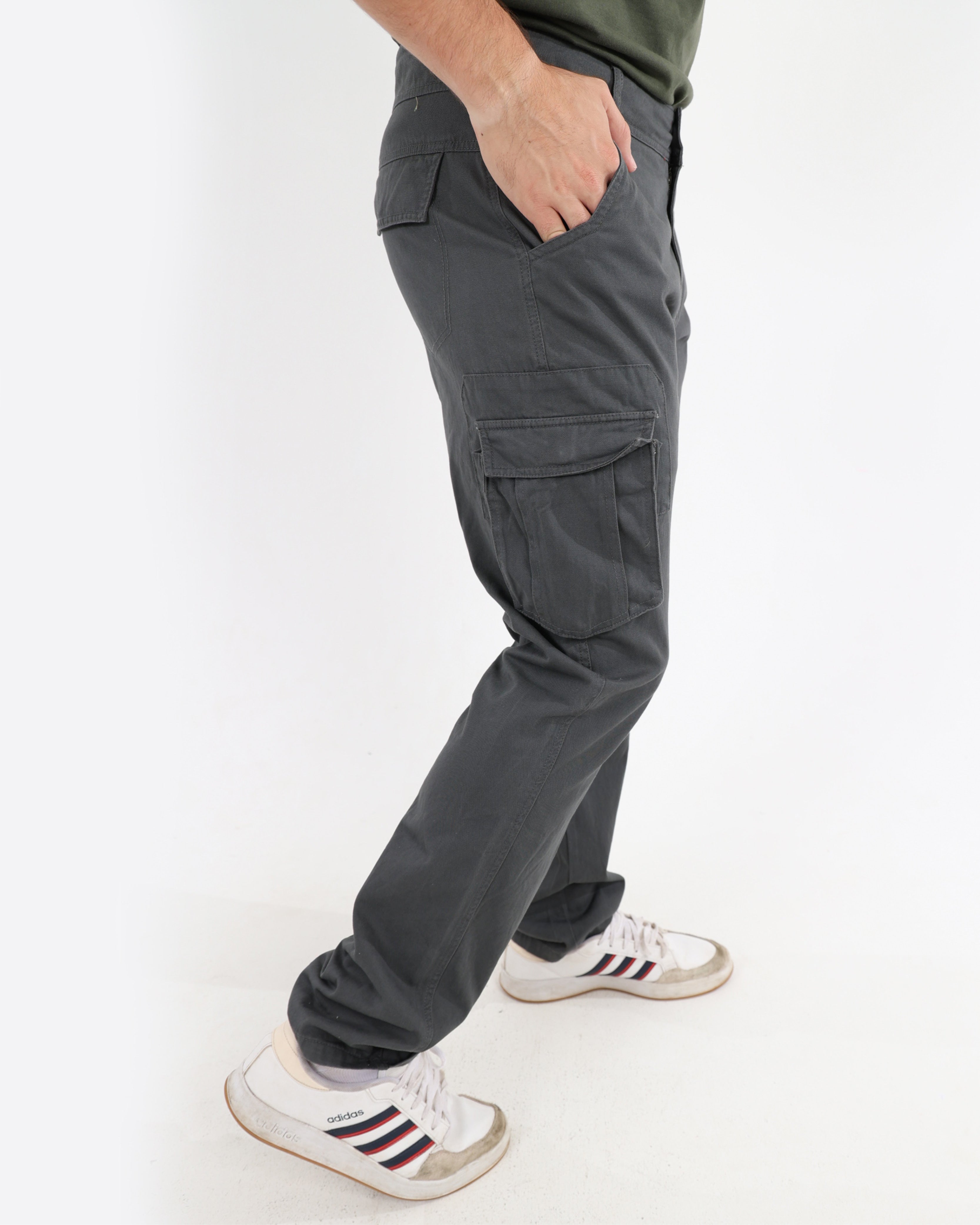 Okavango Charcoal Twill Outdoor Cargo Pants