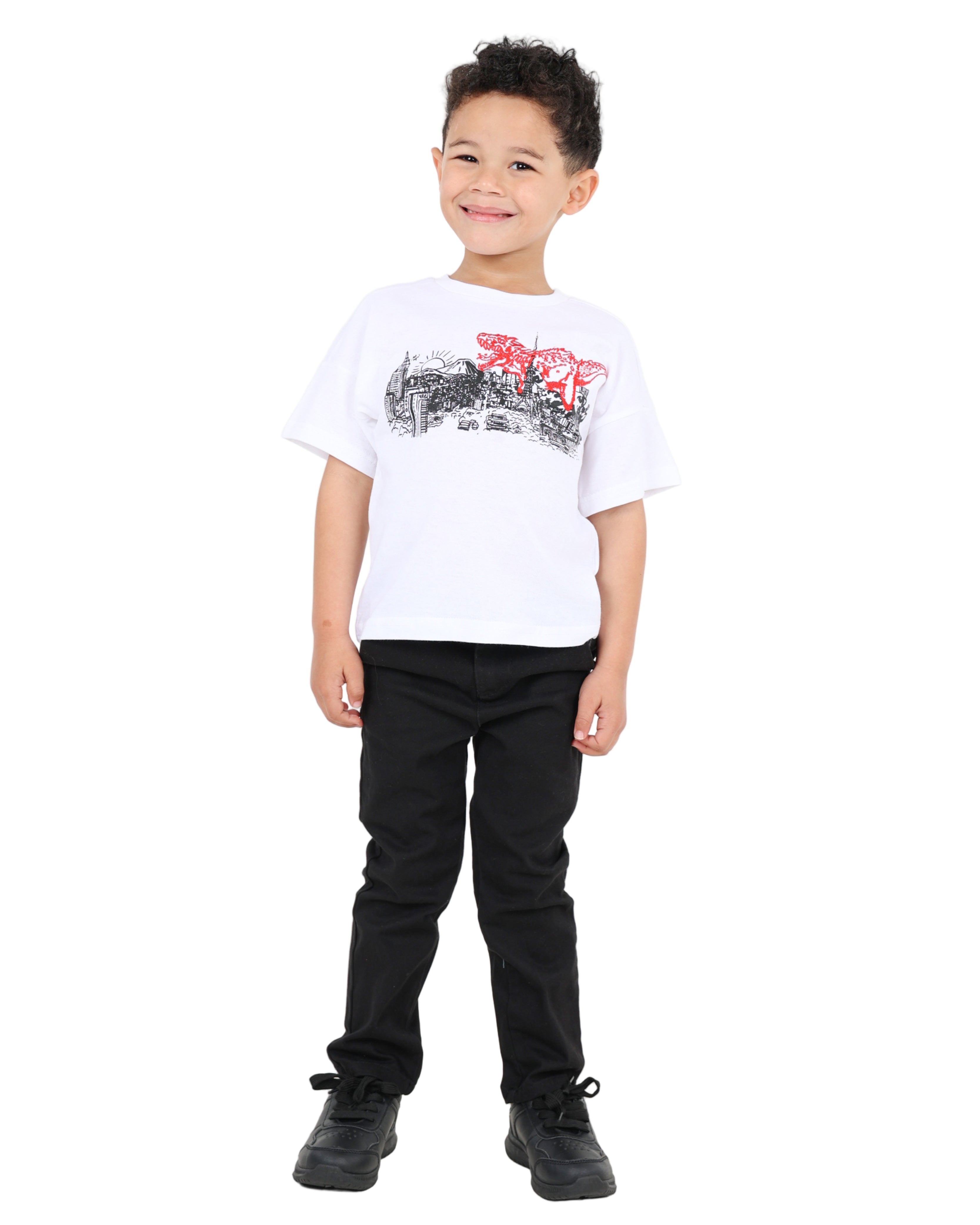 Black Slim Fit Chinos